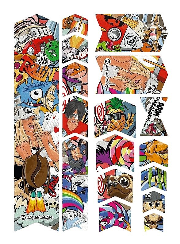 foil Riesel Frame Tape 3000 - Stickerbomb Eyecatcher