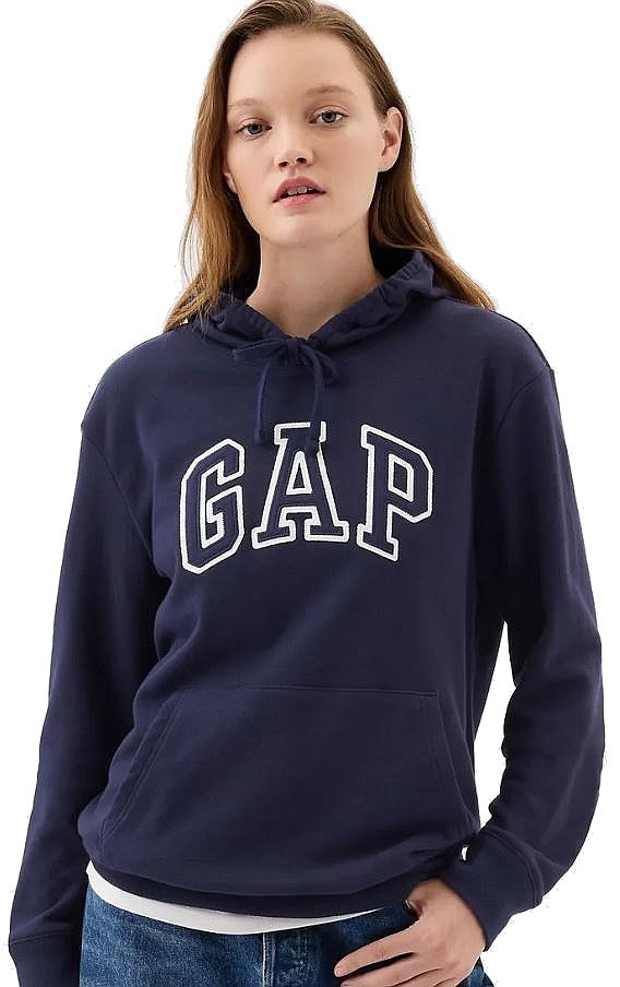 sweat-shirt GAP Logo GAP Heritage Pullover - Navy Uniform - women´s