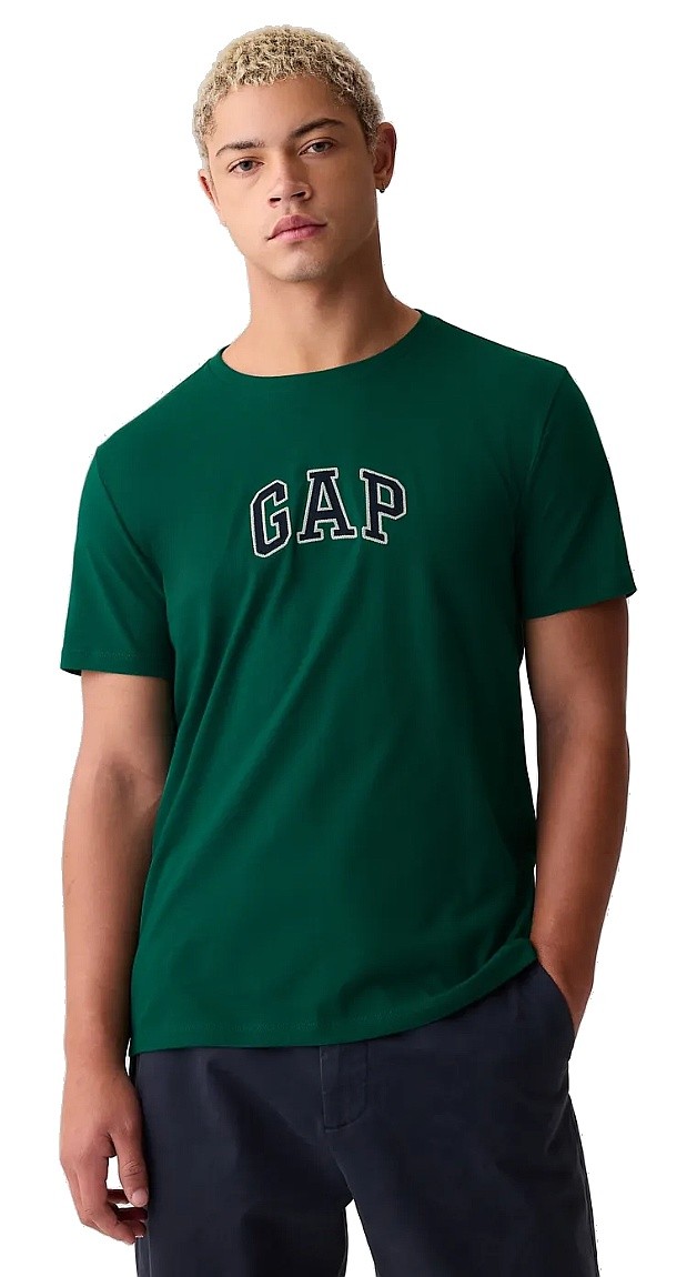 рубашка GAP Logo GAP New Arch - Aventurine Green - men´s