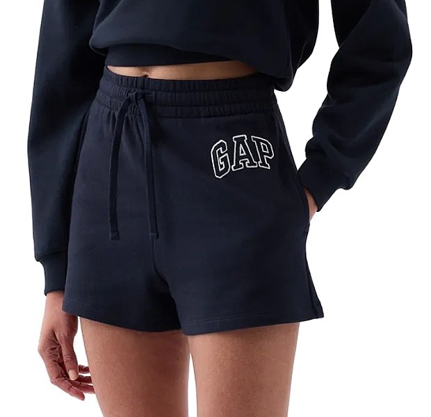 shorts GAP Logo GAP Heritage - Navy Uniform - women´s