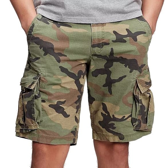 shorts GAP Twill Cargo GapFlex - Camouflage - men´s