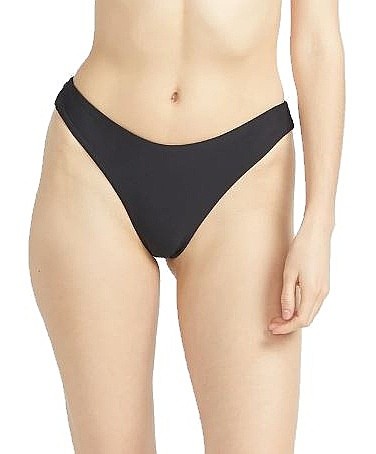 plavky Volcom Simply Seamless Cheekini - Black