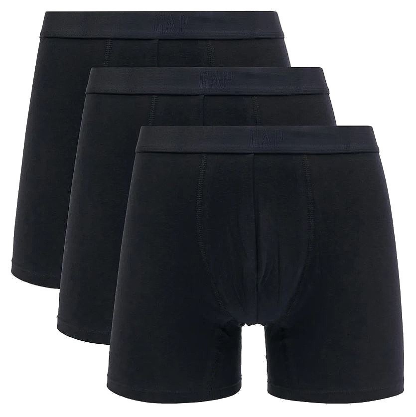 trenky GAP Basic Boxer Briefs 3 Pack - True Navy V2