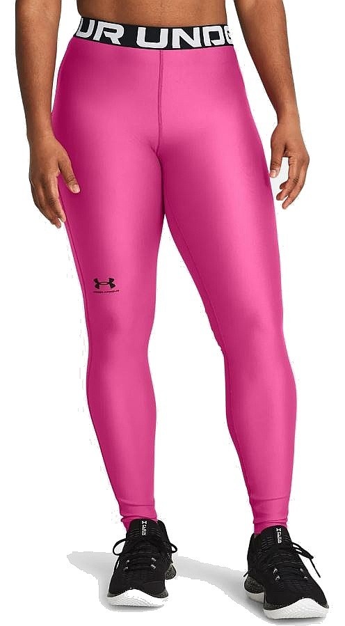 лосины Under Armour HeatGear Authentics - Astro Pink/Black - women´s