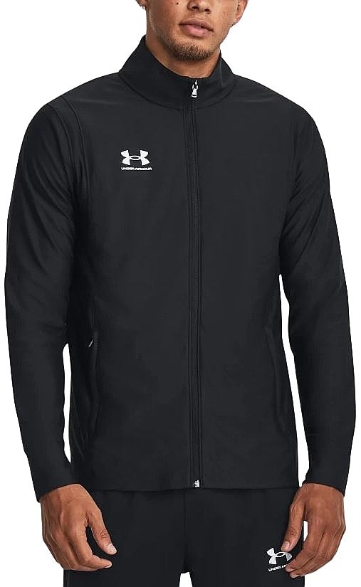 sudadera Under Armour Challenger Track Zip - Black/White - men´s