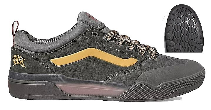 Schuhe Vans BMX Peak - Lewis Mills Charcoal Grey - men´s
