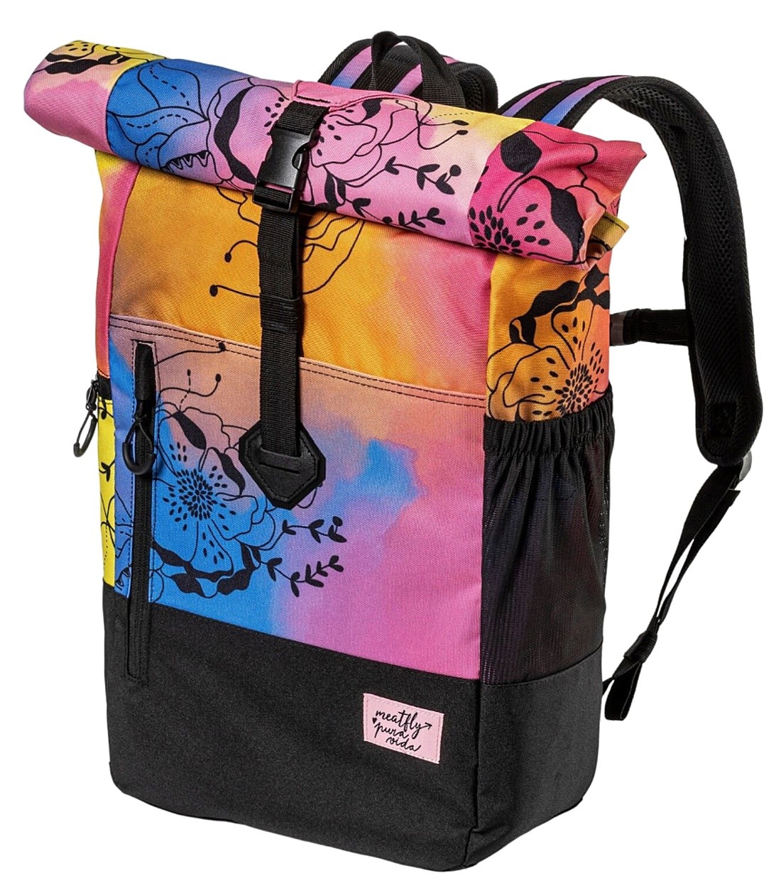 sac à dos Meatfly Holler Pura Vida - Peach Flowers - women´s