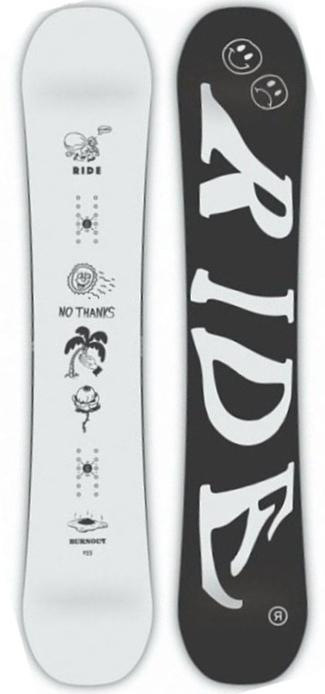 tabla de snowboard Ride Burnout - Assorted - men´s