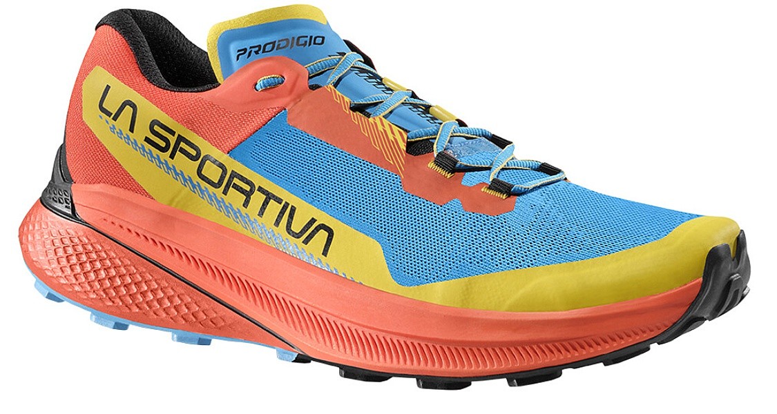 обувь La Sportiva Prodigio - Tropic Blue/Cherry Tomato - men´s