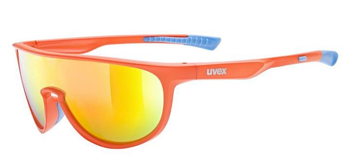 очки Uvex Sportstyle 515 - Orange Matt/Mirror Orange - unisex junior