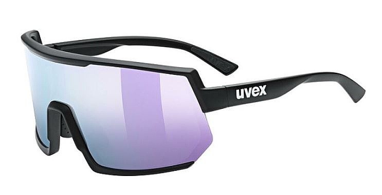 очки Uvex Sportstyle 235 - Black Matt/Mirror Lavender