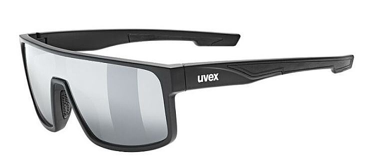 очки Uvex LGL 51 - Black Matt/Mirror Silver