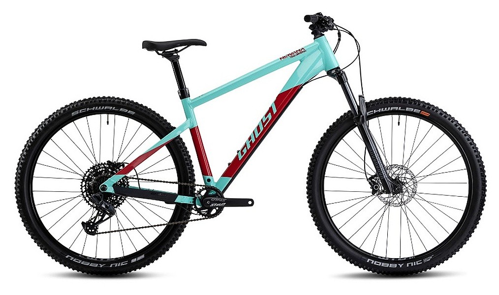 kerékpár Ghost Nirvana Trail Universal 29" - Green/Red