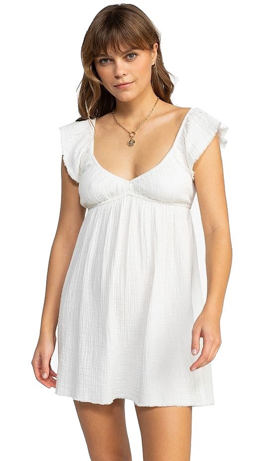 klänning Roxy Luna Mini - WBS0/Egret - women´s
