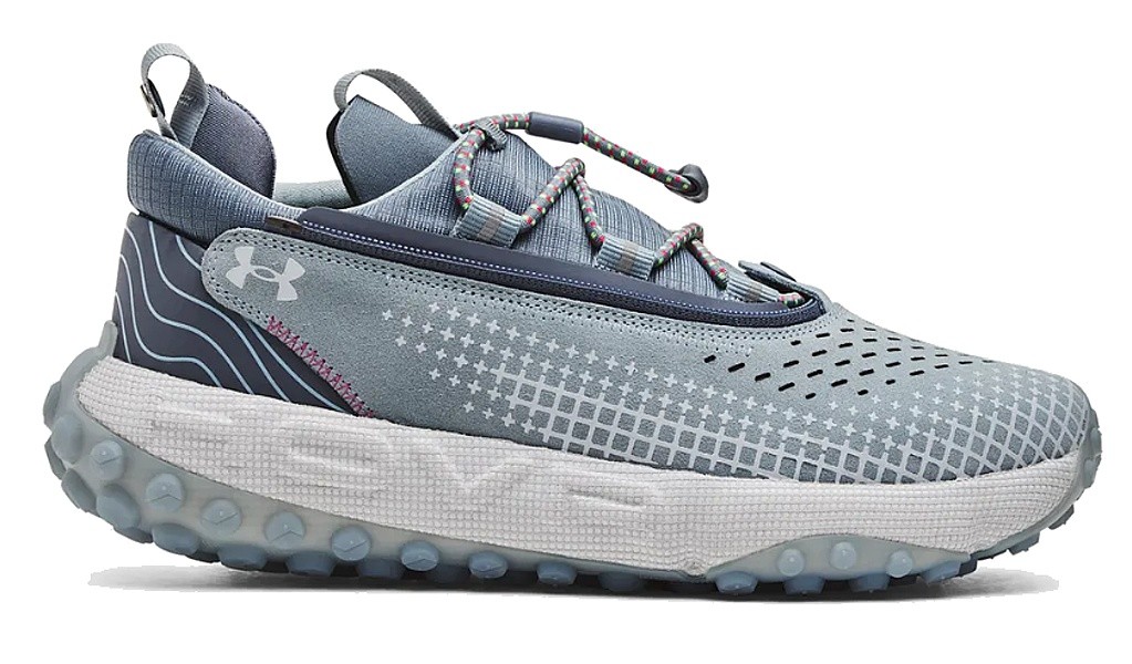 chaussures Under Armour Hovr Summit Fat Tire Delta - Harbor Blue/Gravel/Halo Gray