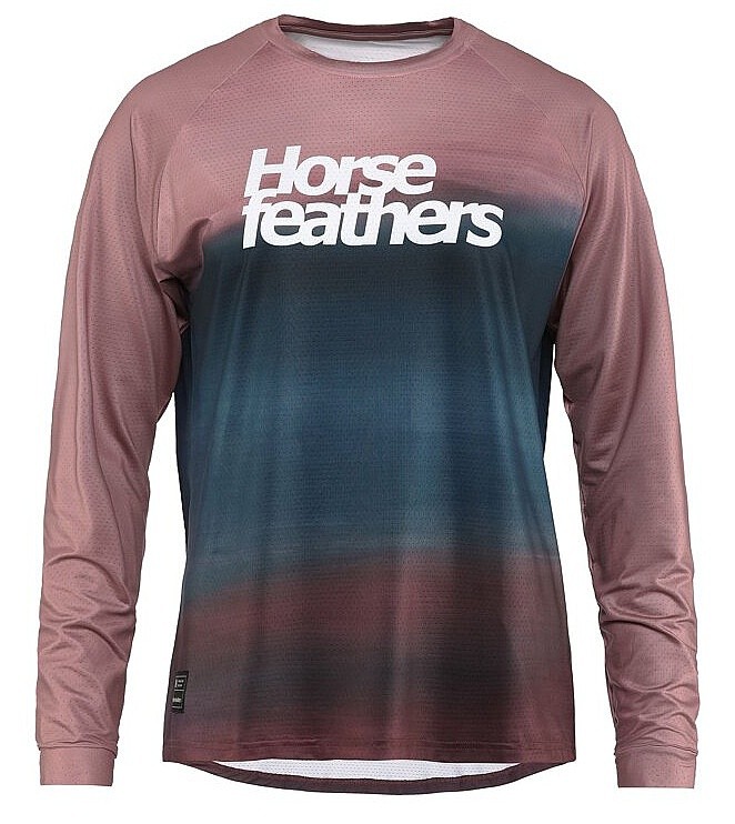 джерси Horsefeathers Quantum W LS - Foggy - women´s