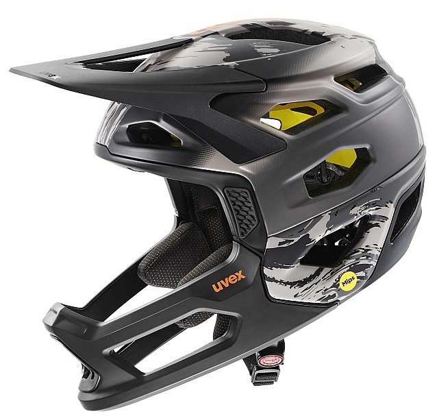 cască Uvex Revolt Mips - Aok Brown/Orange Matt