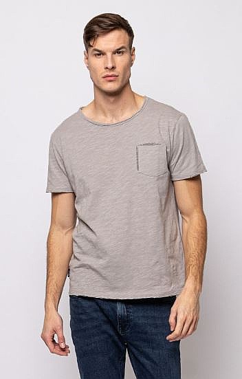 T-shirt Heavy Tools Mostly Pocket - Moon - men´s