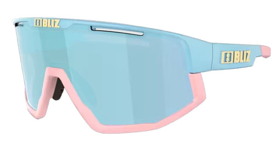 очки Bliz Fusion Small - 52413-33/Matt Pastel Blue/Smoke/Ice Blue Multi