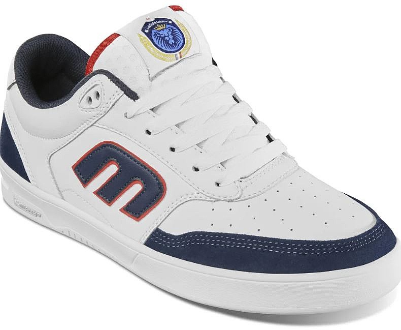 chaussures Etnies The Aurelien Michelin - White/Navy/Red - men´s