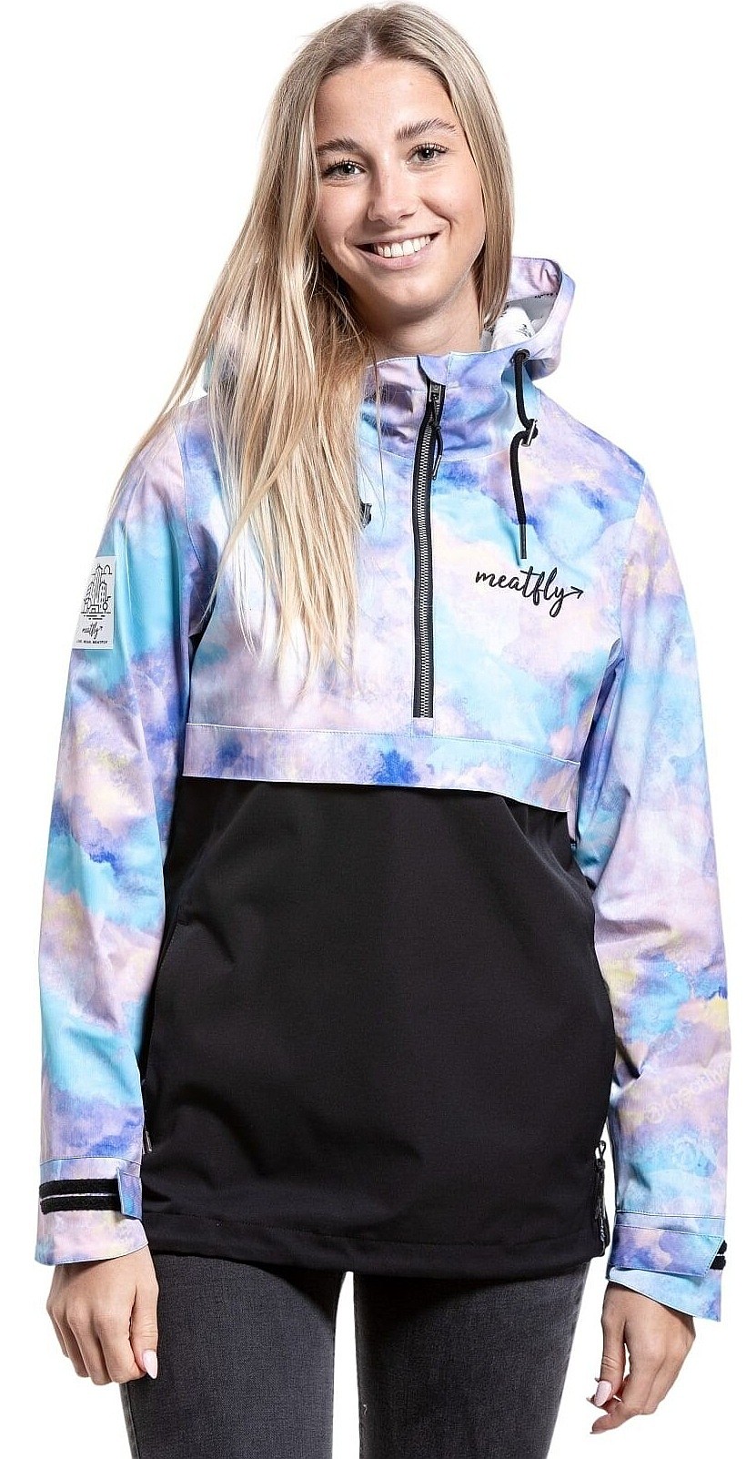 Jacke Meatfly Kalle - Multicolor Clouds - women´s