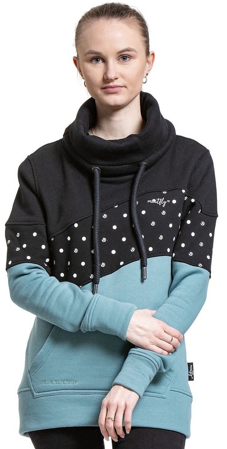 sweat-shirt Meatfly Anesa - Sea Green - women´s