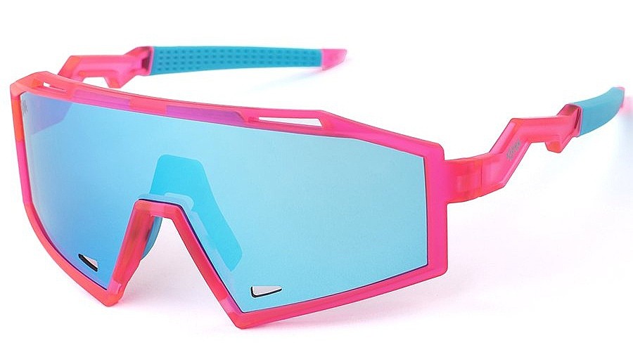 очки Pitcha Thunder - Pink/Ice Blue Mirrored