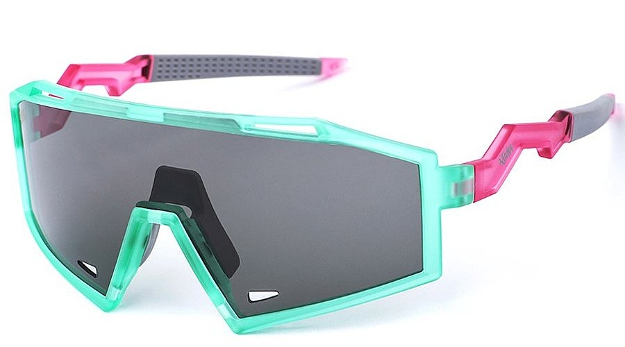 des lunettes Pitcha Thunder Duo - Emerald Magenta/Smoke