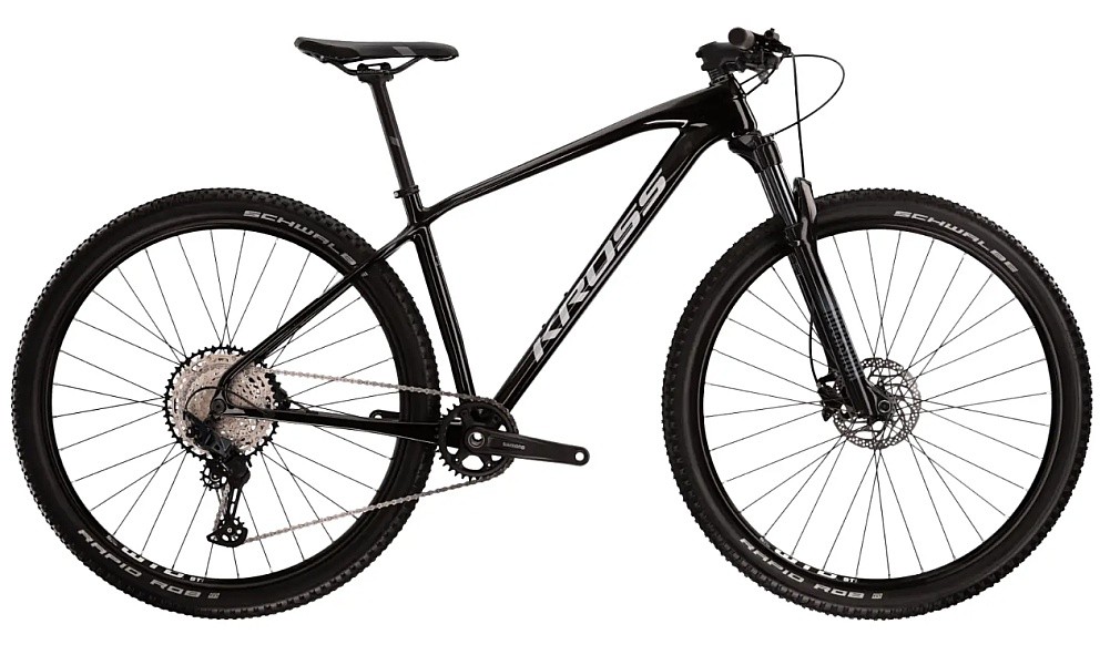 Kross Fork Travel 100 Kross Bike Mtb Level 29'' Black/Orange