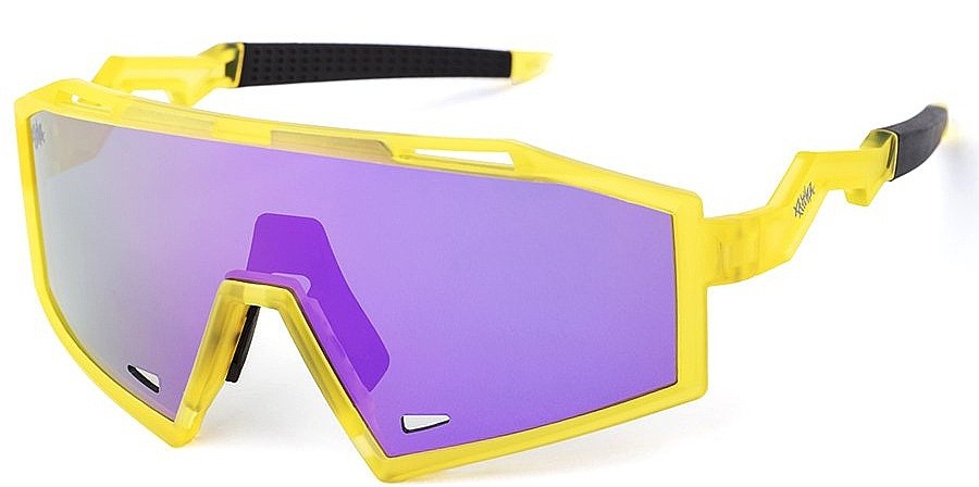 Brille Pitcha Thunder - Yellow/Purple Mirrored