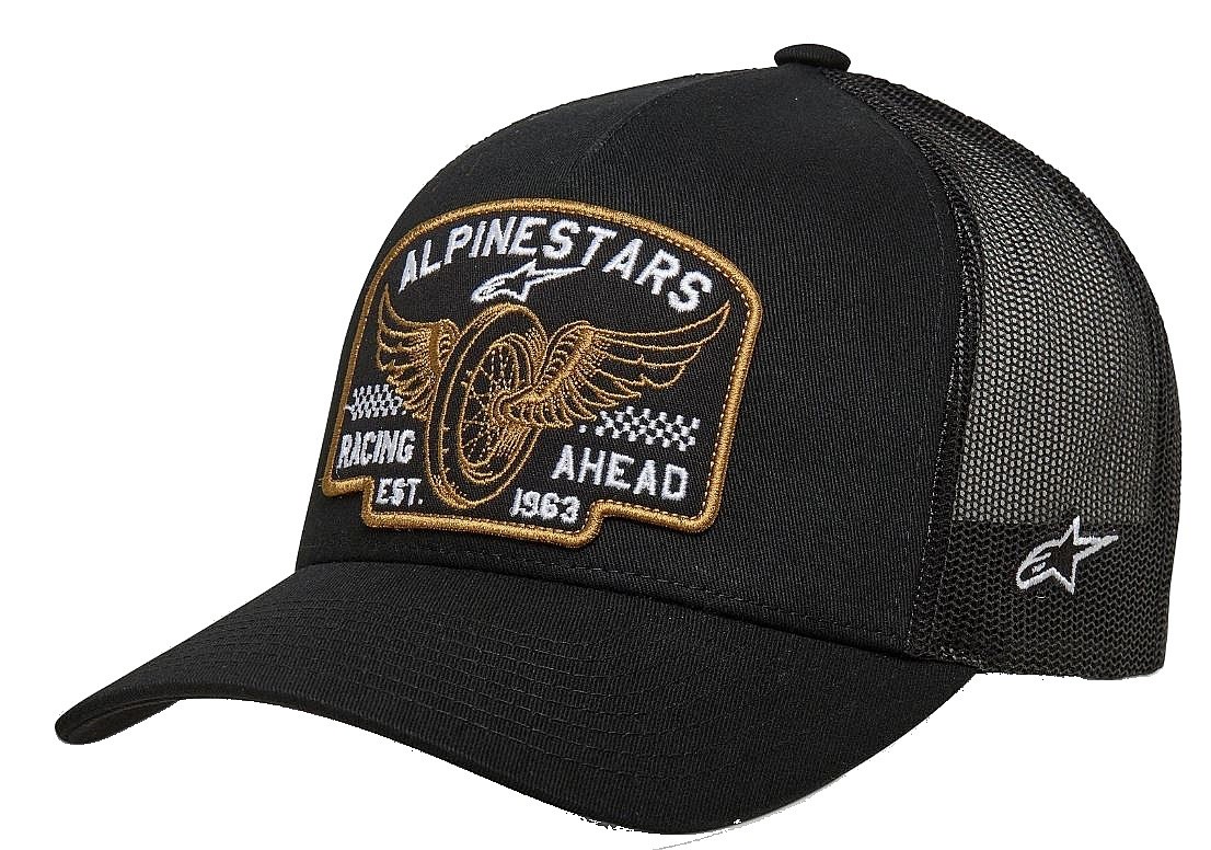 cap Alpinestars Heritage Patch Trucker - Black/Black - men´s