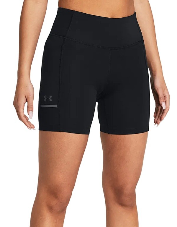 Shorts Under Armour Launch Half Tight - Black/Reflective - women´s