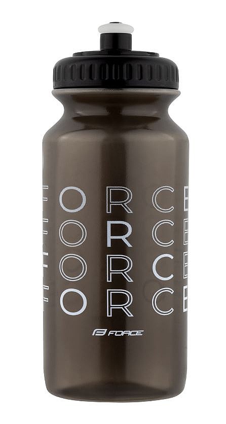bouteille FORCE Enjoy 500 - Transparent Black/White