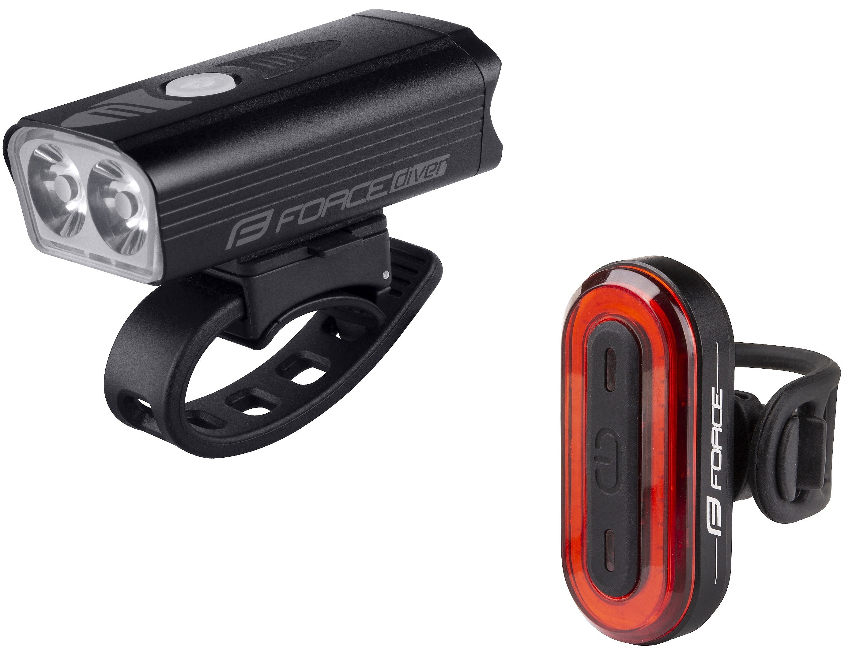 lampe FORCE Diver Arc USB 2 Pack - Black