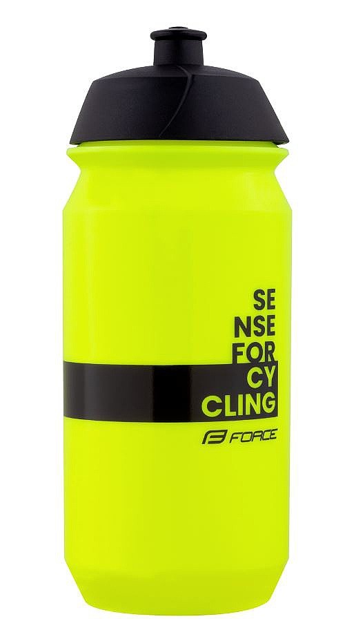 бутылки для воды FORCE Fine 500 - Fluo/Black