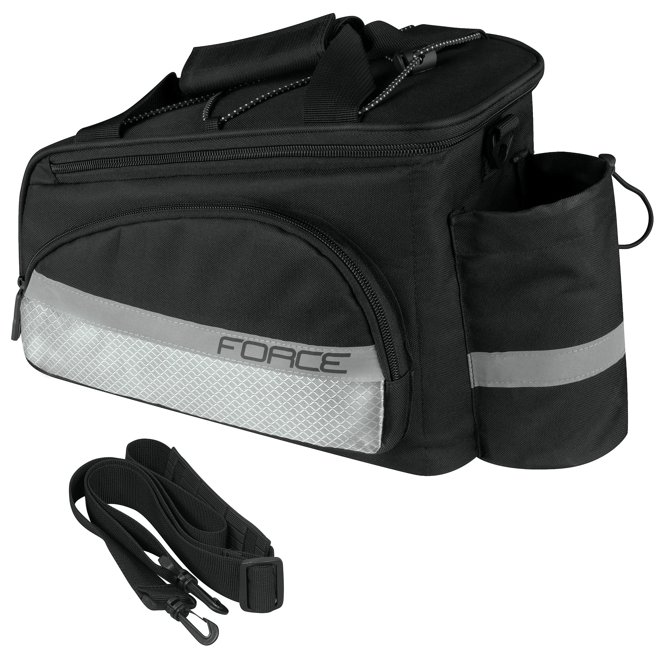 brašna FORCE Slim - Black