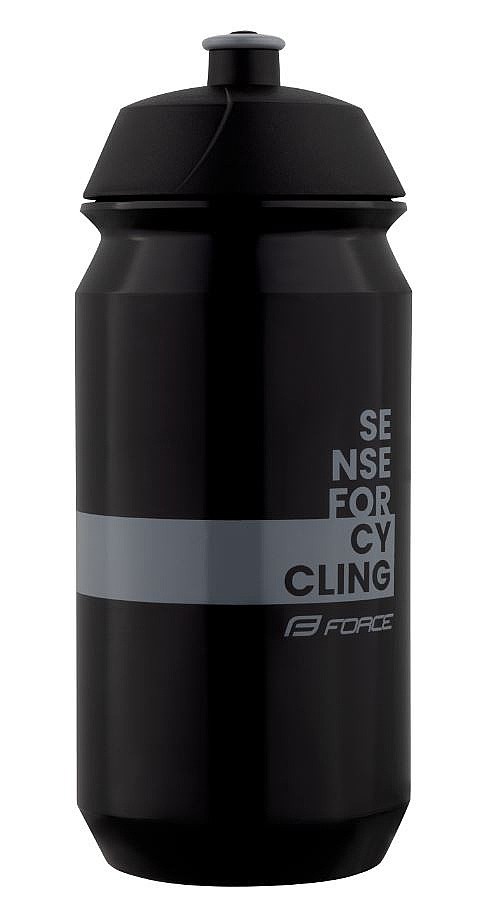 drinkfles FORCE Fine 500 - Black/Gray