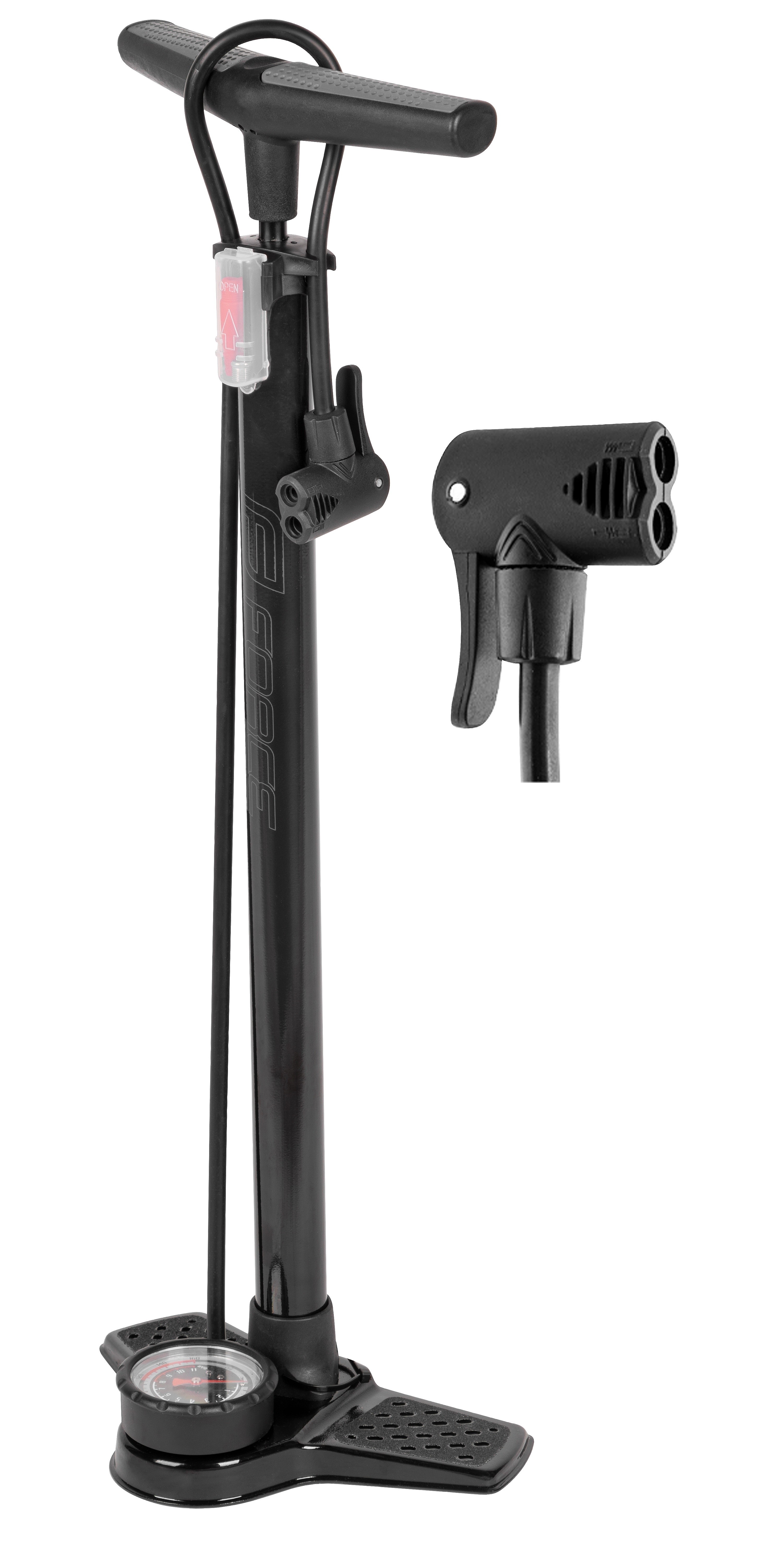 pompka FORCE Hobby 2.1 Fe 160 Psi - Black
