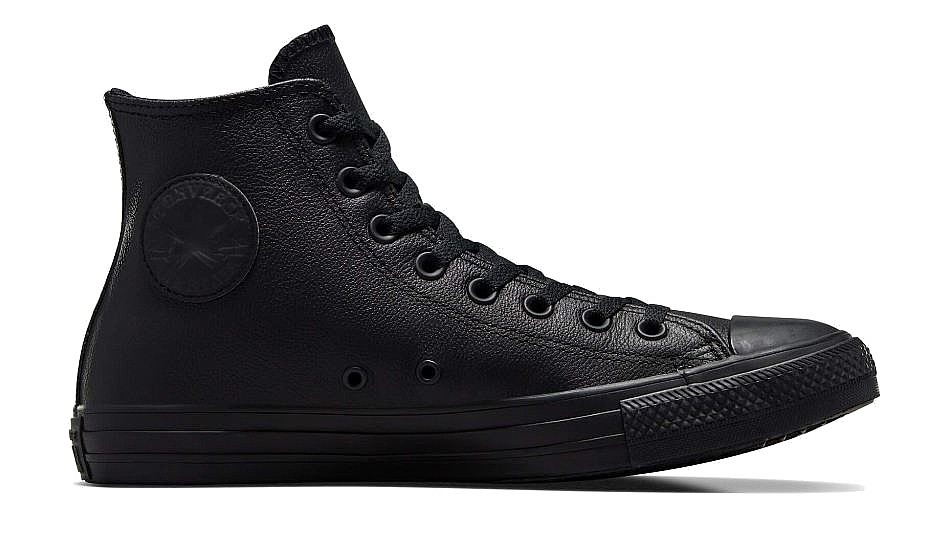 buty Converse Chuck Taylor All Star Leather Hi - 135251/Black Monochrome