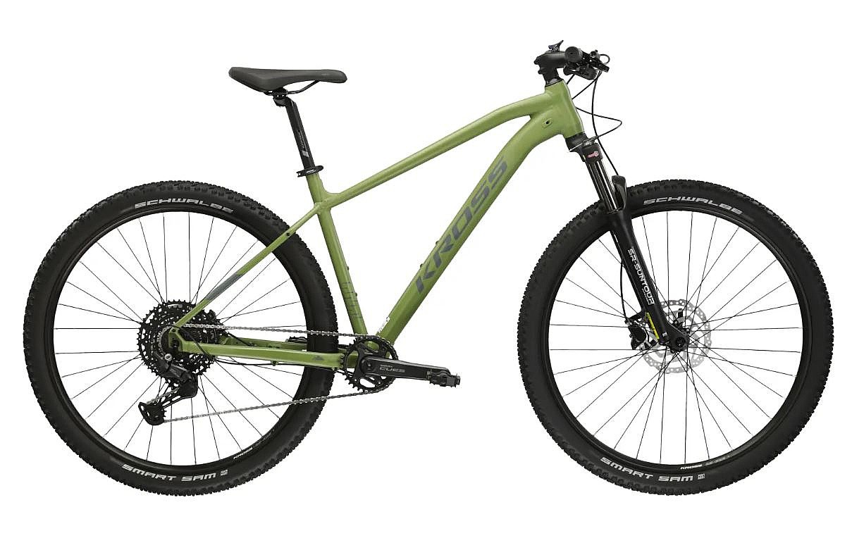 fiets Kross Level 4.0 29" - Khaki/Grey Matt