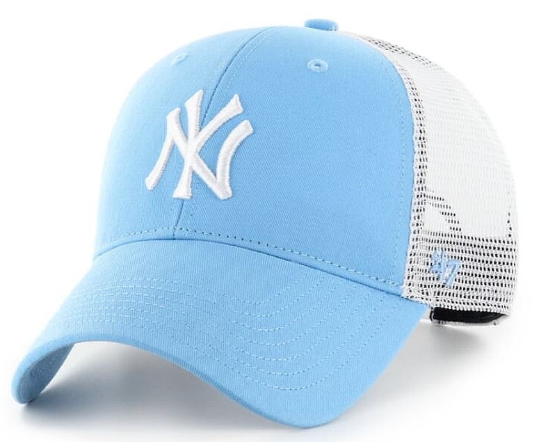 Kappe 47 Brand MLB New York Yankees Branson '47 MVP Trucker Child - Light Blue/White - kid´s
