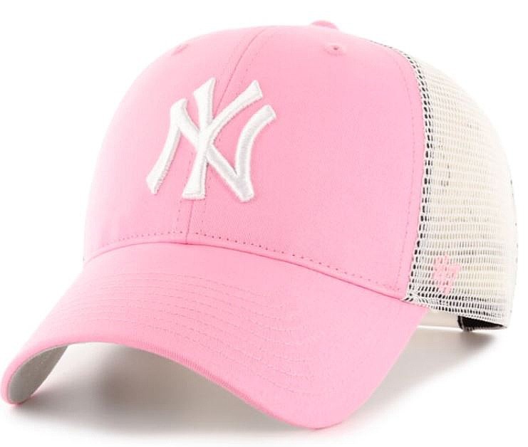 detská šiltovka 47 Brand MLB New York Yankees Branson '47 MVP Trucker Child - Light Pink/White