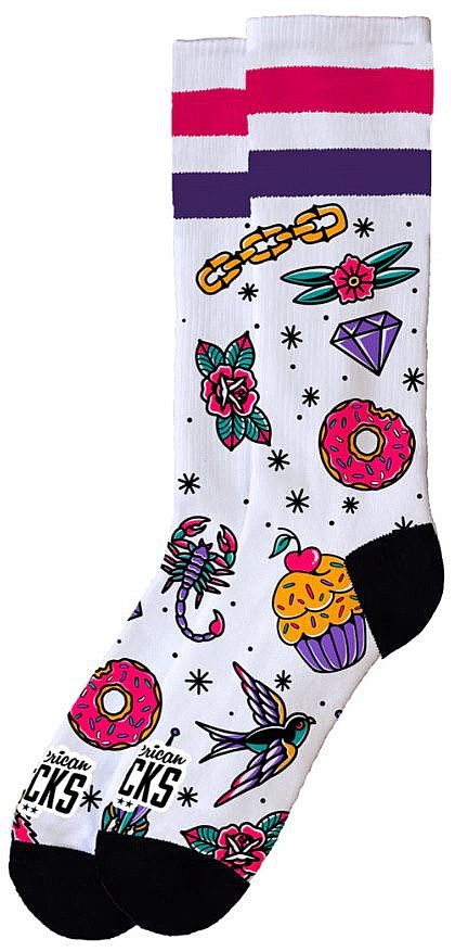socks American Socks Signature Mid High - Cupcake