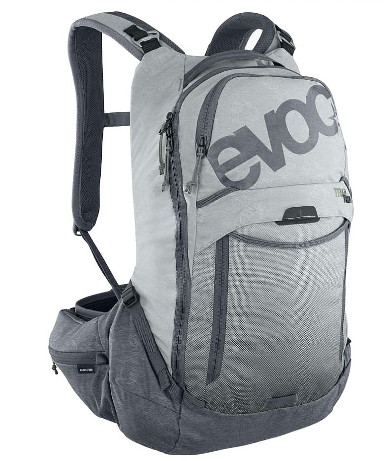 mochila Evoc Trail Pro L/XL - Stone/Carbon Grey