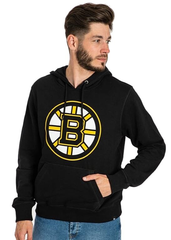 mikina 47 Brand NHL Boston Bruins Imprint '47 Helix Pullover Hood - Jet Black