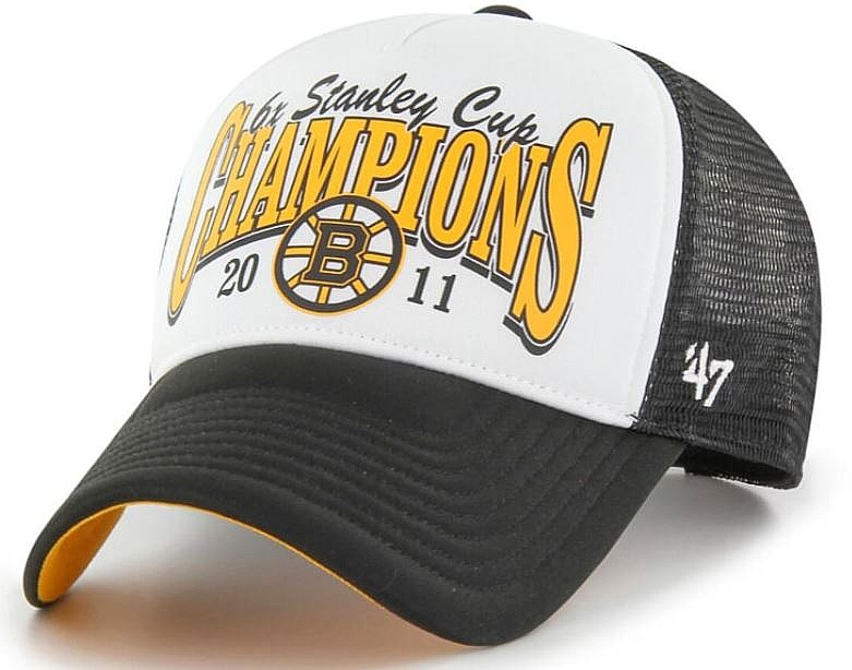 šiltovka 47 Brand NHL Boston Bruins Foam Champ '47 Off Trucker - Black