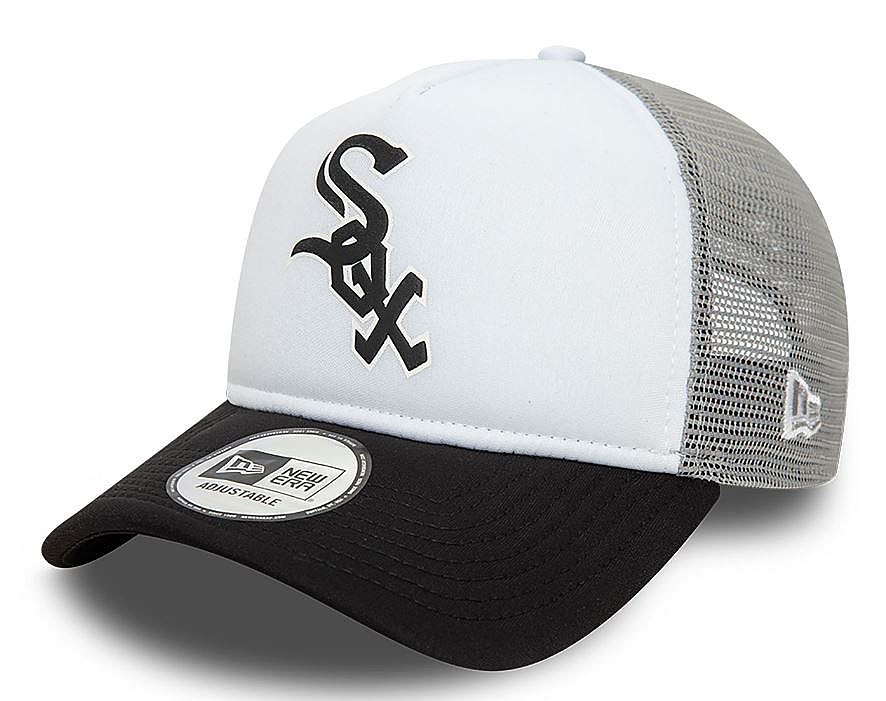 casquette New Era 9FO AF Logo Trucker MLB Chicago White Sox - Black/Grey - men´s