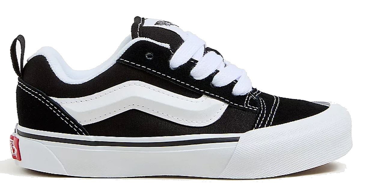 sko Vans Knu Skool - Black/White - kid´s