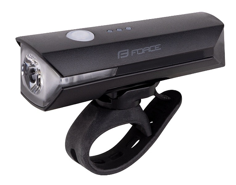 lampka FORCE Flux 550 LM USB - Black/Clear