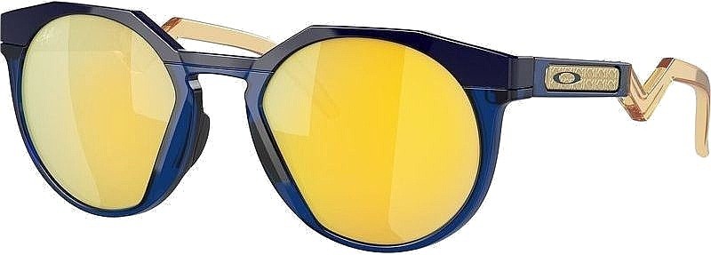 okulary Oakley HSTN Kylian Mbappé - Navy/Trans Blue/Prizm 24K Polarized